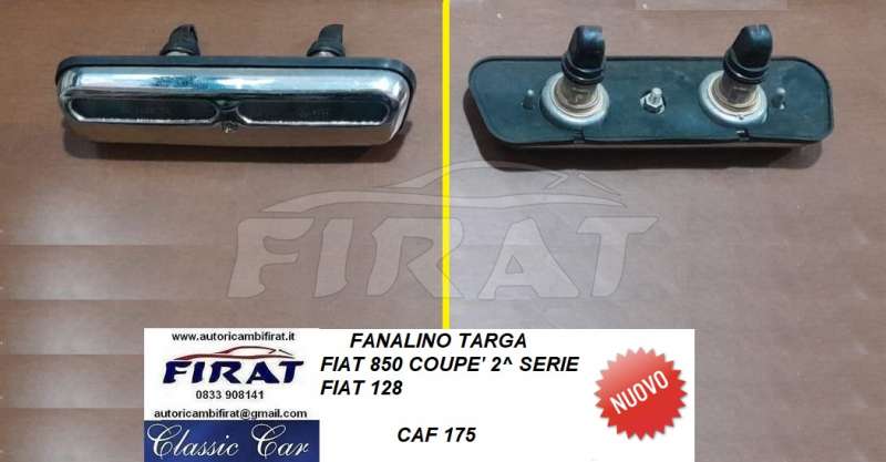 FANALINO TARGA FIAT 850 COUPE' 2S - 128